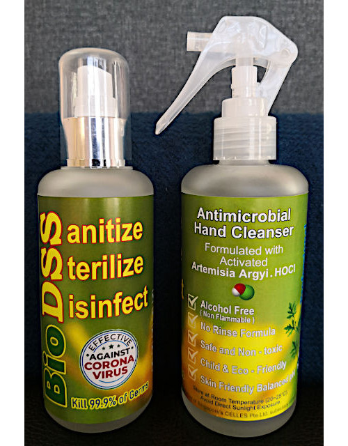 BioDSS two different packaging bottle