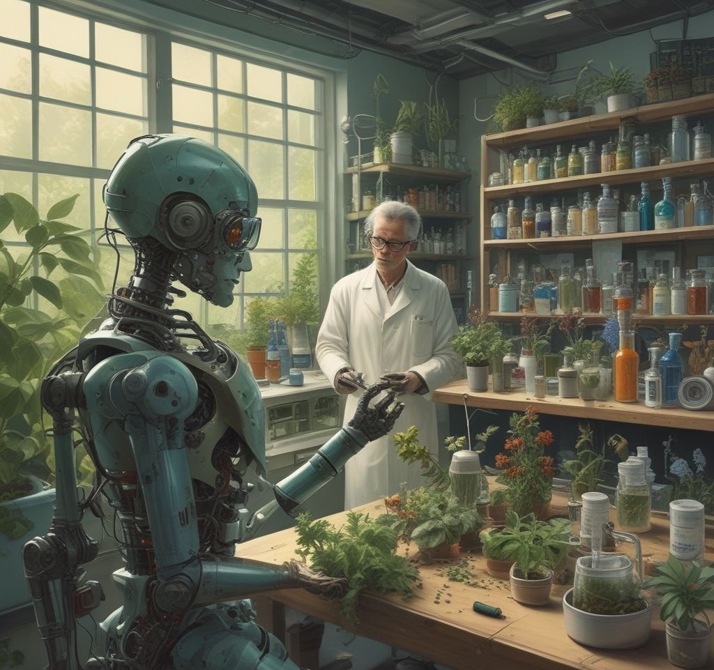 BioTech, Robotics, Intelligence, AI, Biotechnology, Herbal Wisdom