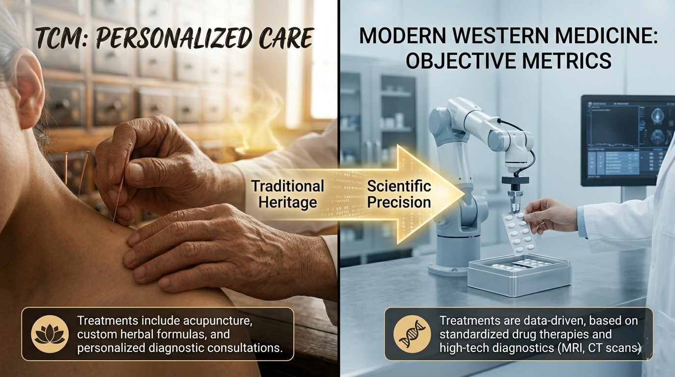 TCM personalised and Western Medicine Objective Metrics Equipment