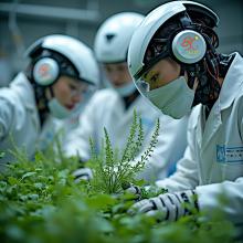 Biotech lab BioCelles quality herbal plantation